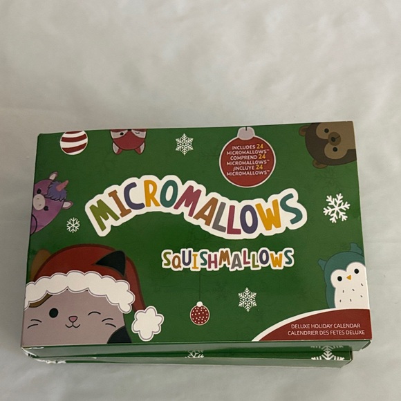 Squishmallows Micromallows 24-Day Deluxe Holiday Advent Calendar Unopened2025